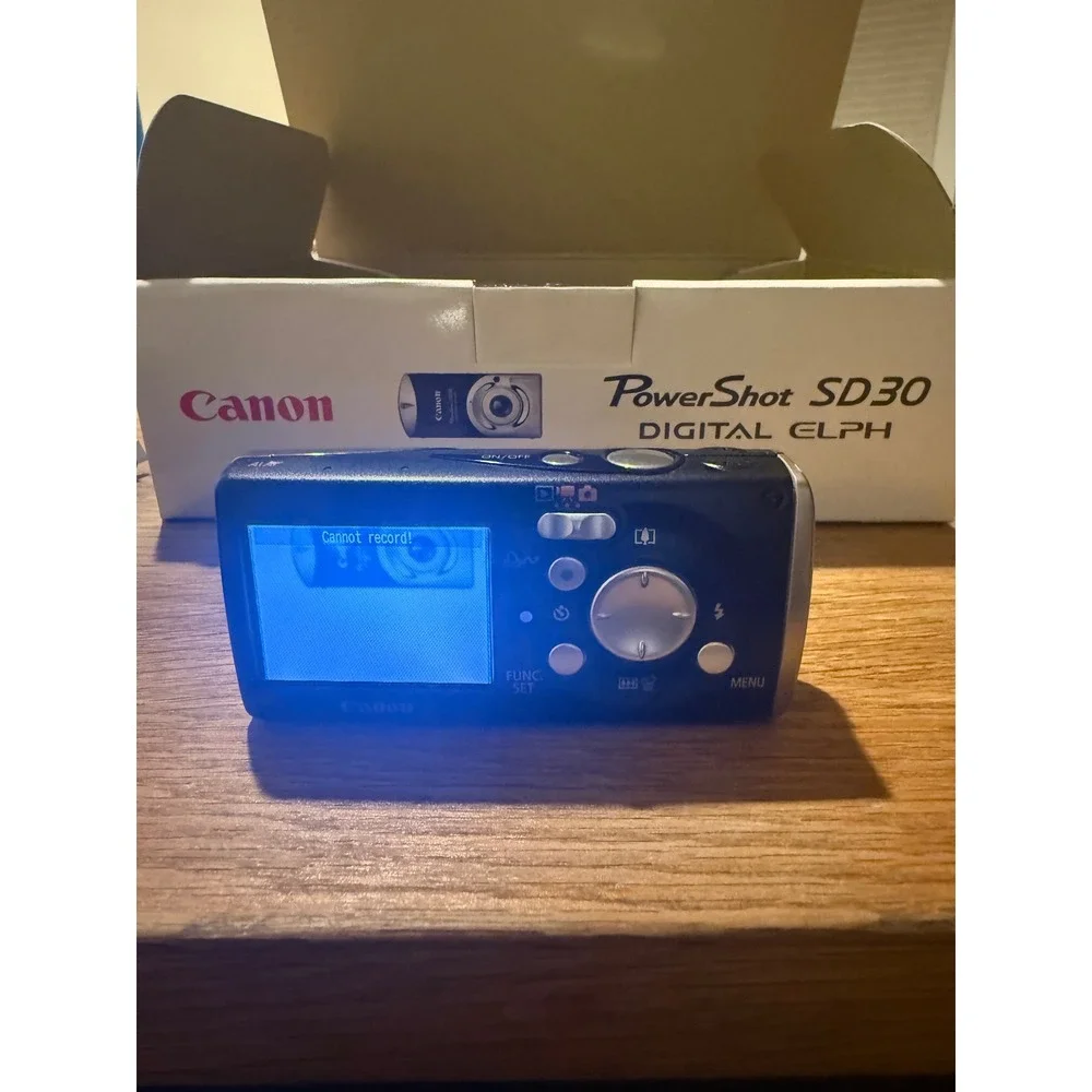 Canon powershot sd30