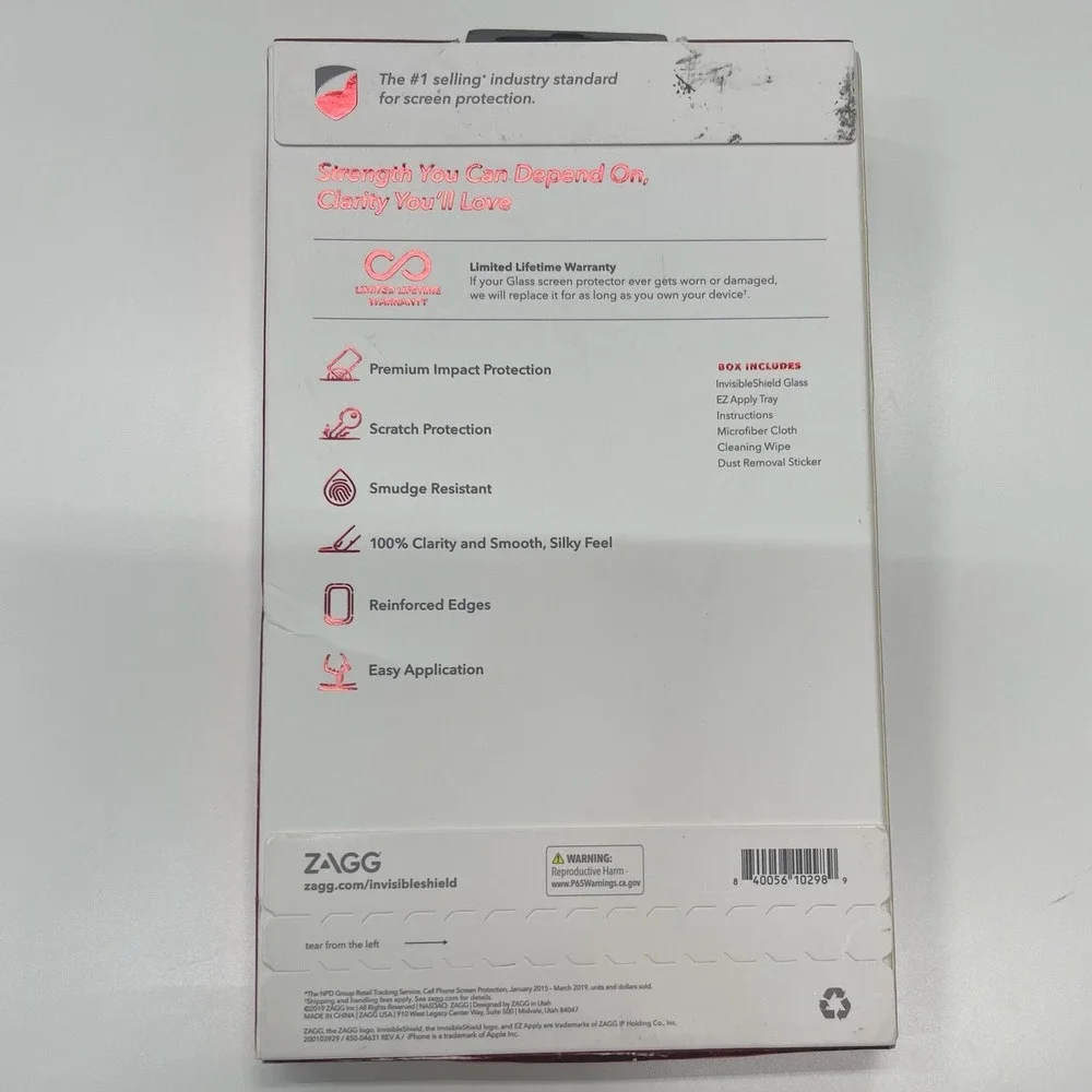 ZAGG invisibleshield glass