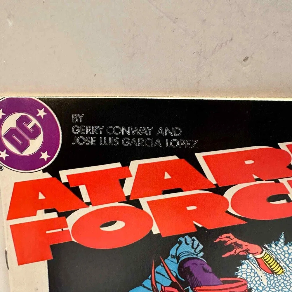ATARI FORCE 6 JUNE 84 Meeting with Life and Death DC Comic Book‎