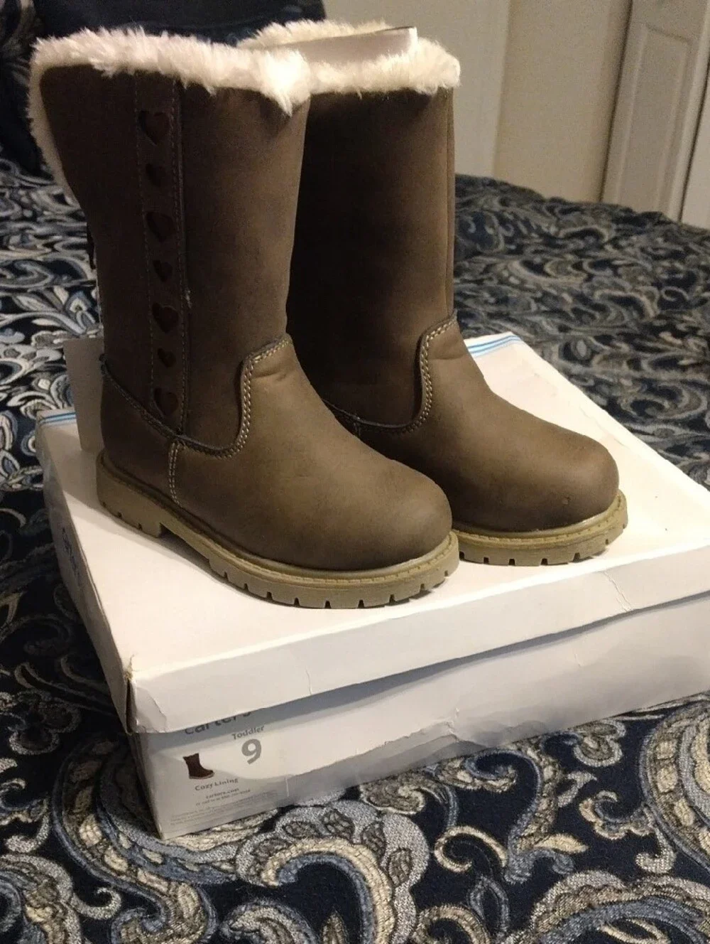 Carters soft faux