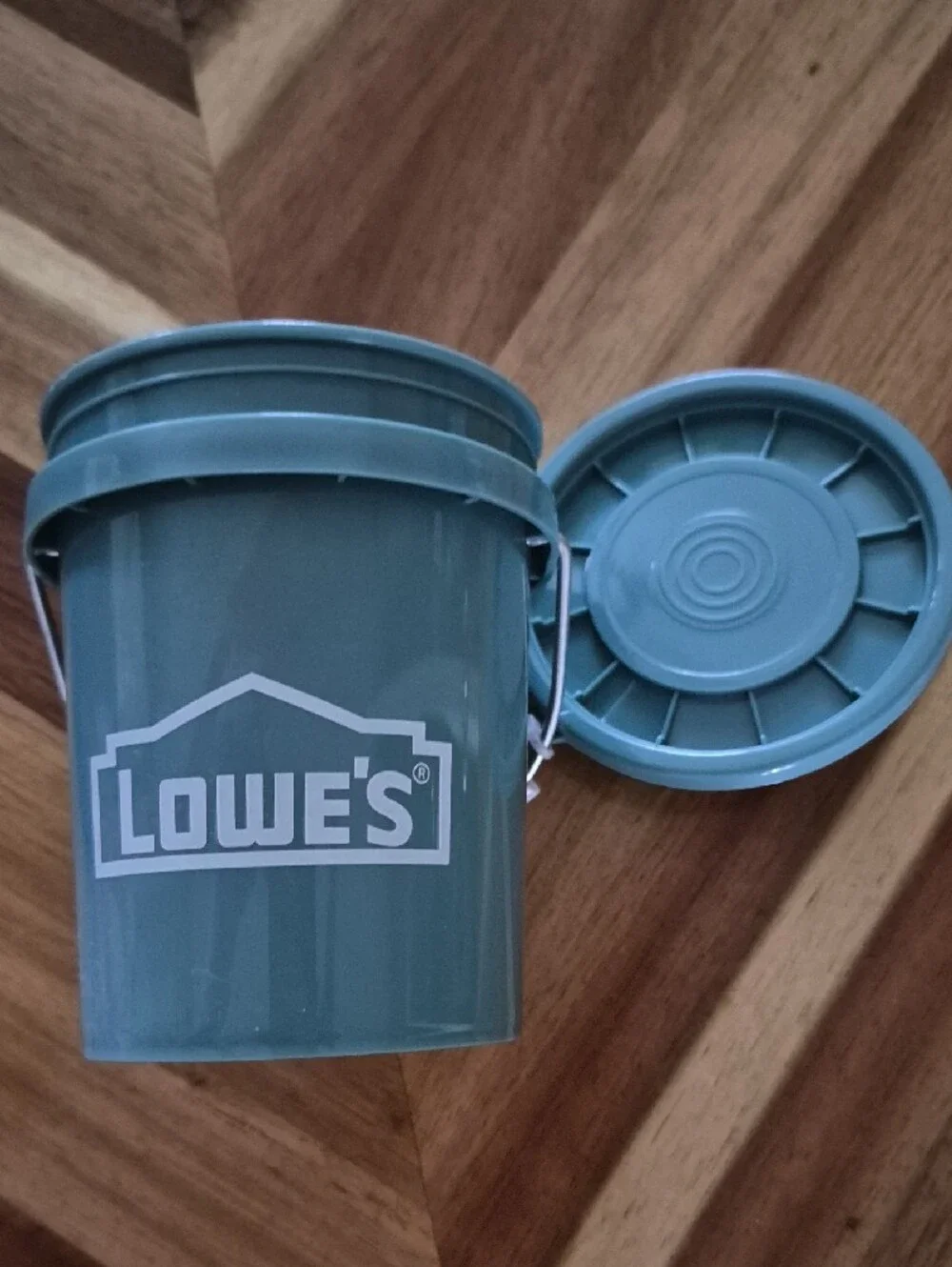 Colorful Lowes Mini Buckets - Pink, Blue, Teal