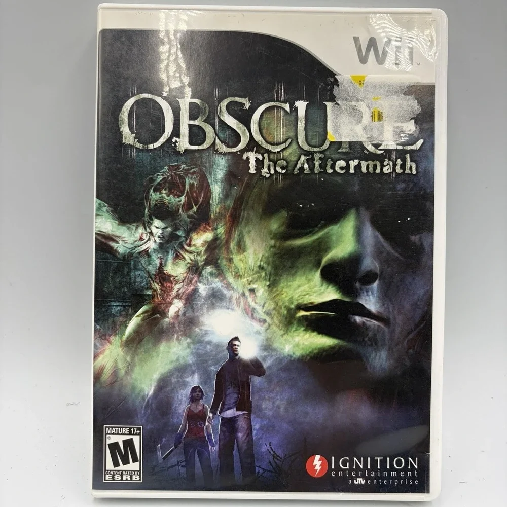 Obscure:‎ The Aftermath (Nintendo Wii, 2008) ObsCure II CIB Tested Working
