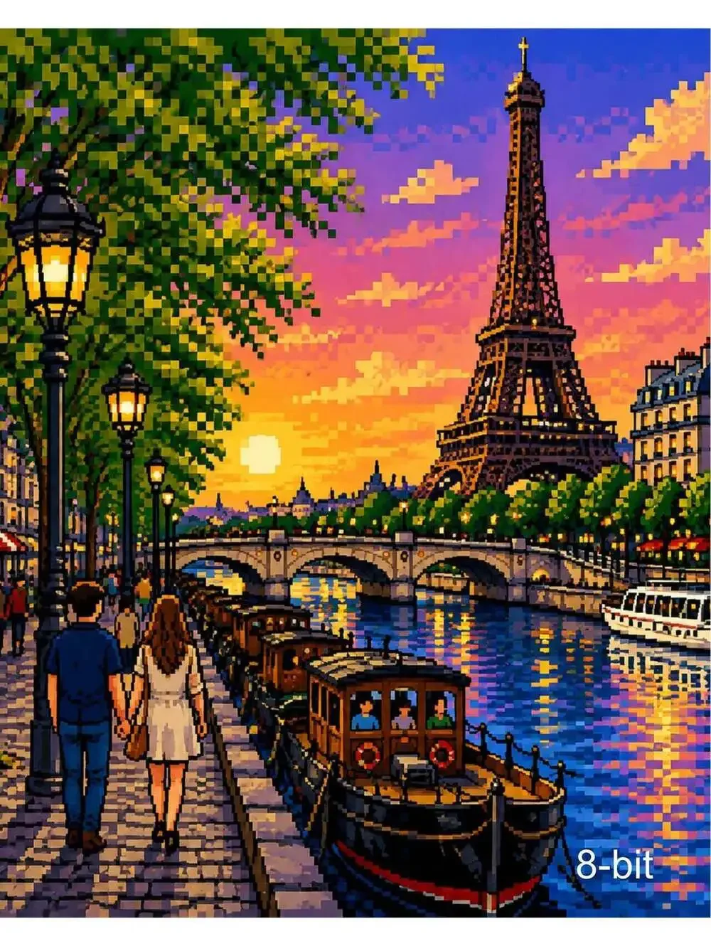 4179 Paris Styles Eiffel Tower 