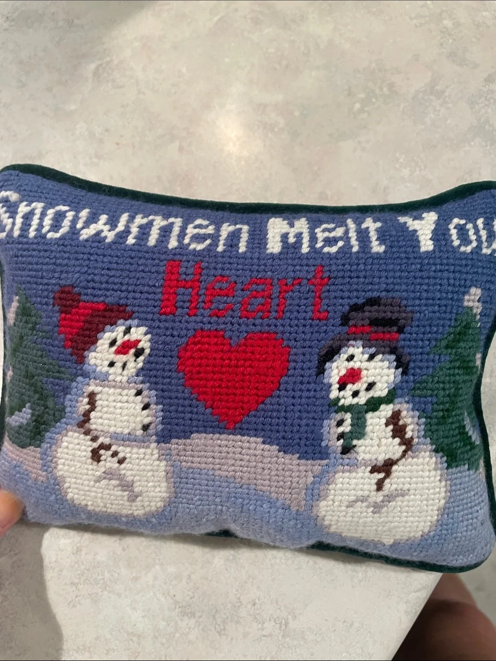 N/A vintage needlepoint