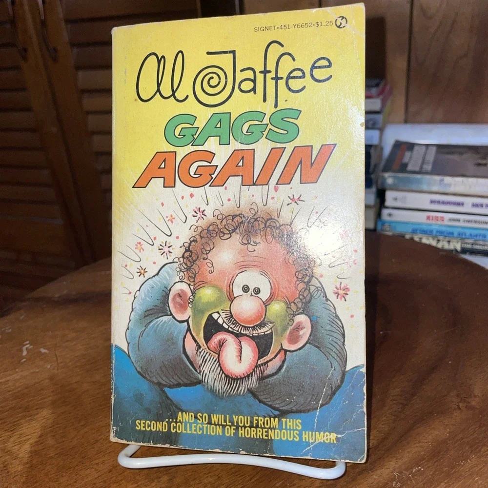 Al Jaffee Gags Again Y 6652 paperback Comic First Printing‎ 1975