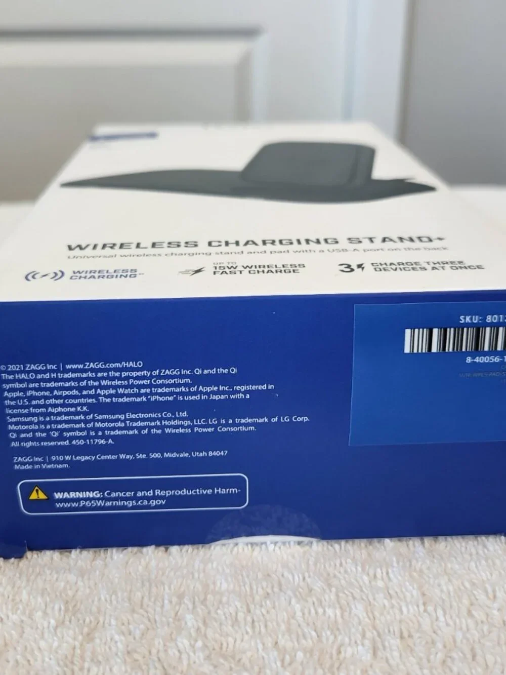 Halo wireless charging