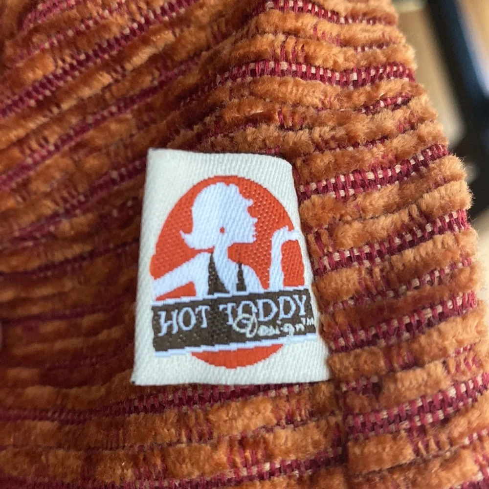 Hot Toddy rust striped