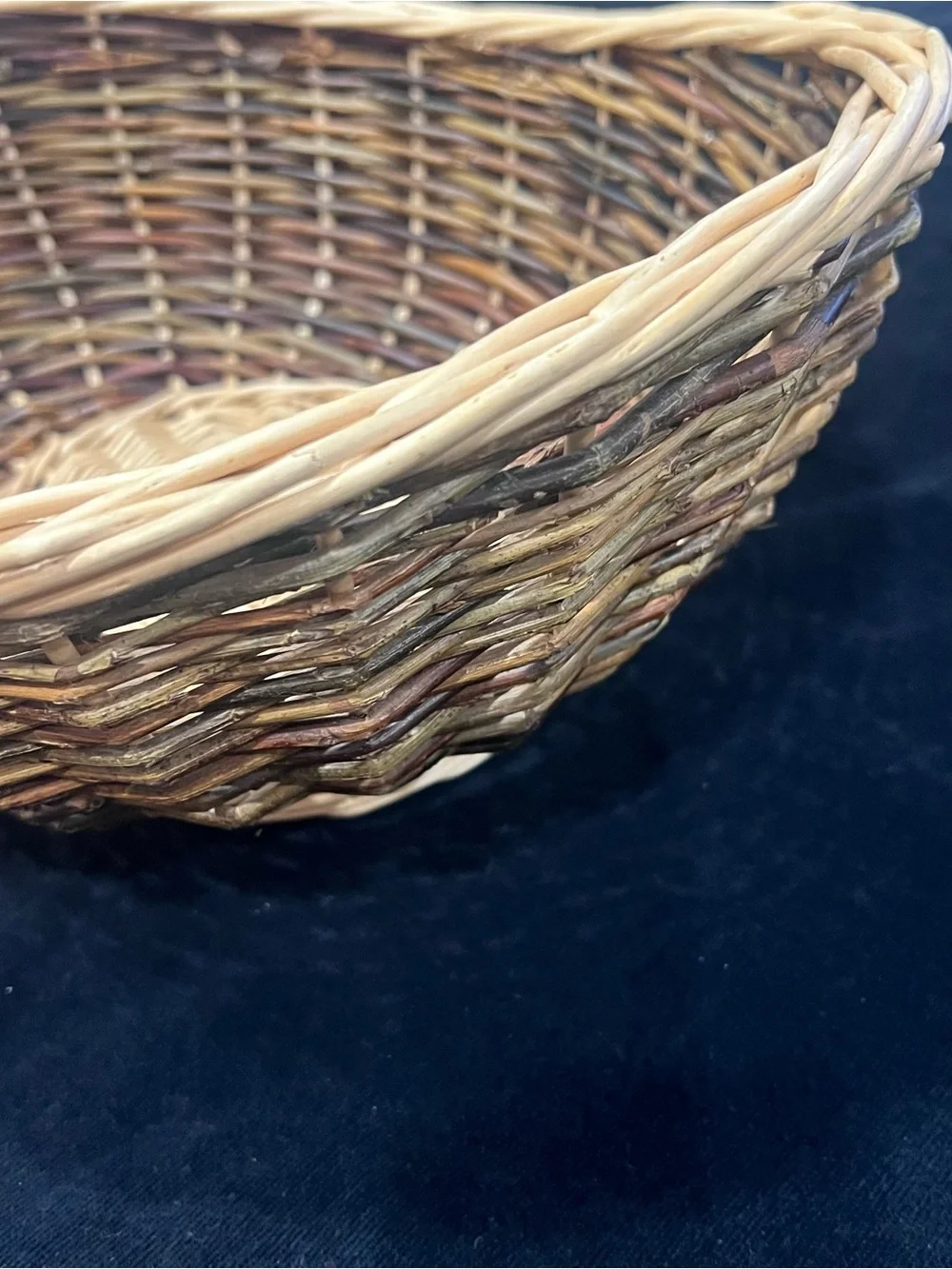 None handwoven wicker