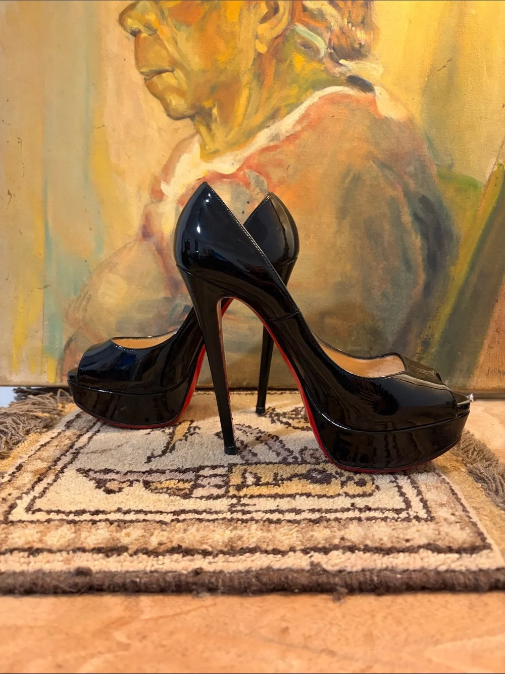 Christian Louboutin sleek black