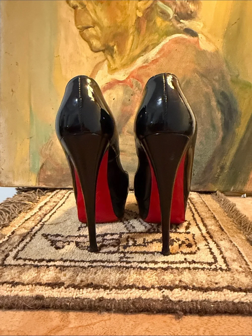 Christian Louboutin sleek black
