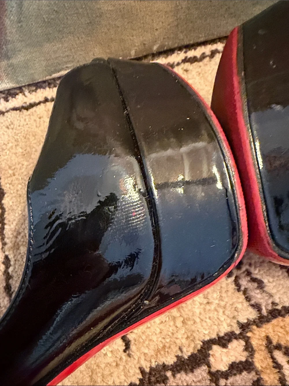 Christian Louboutin sleek black