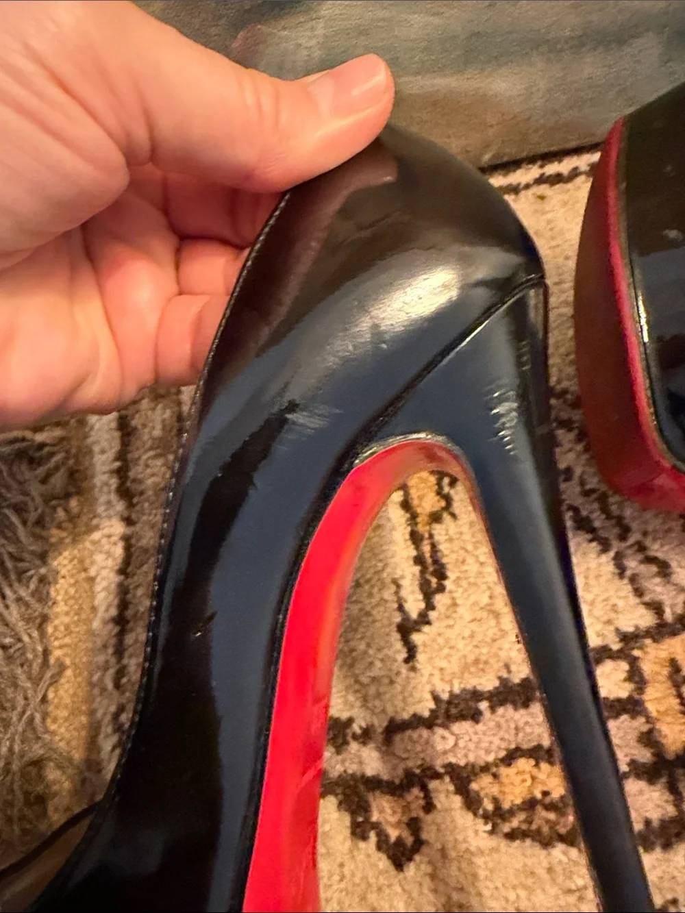 Christian Louboutin sleek black
