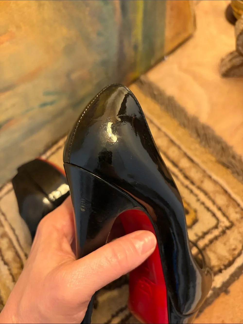 Christian Louboutin sleek black