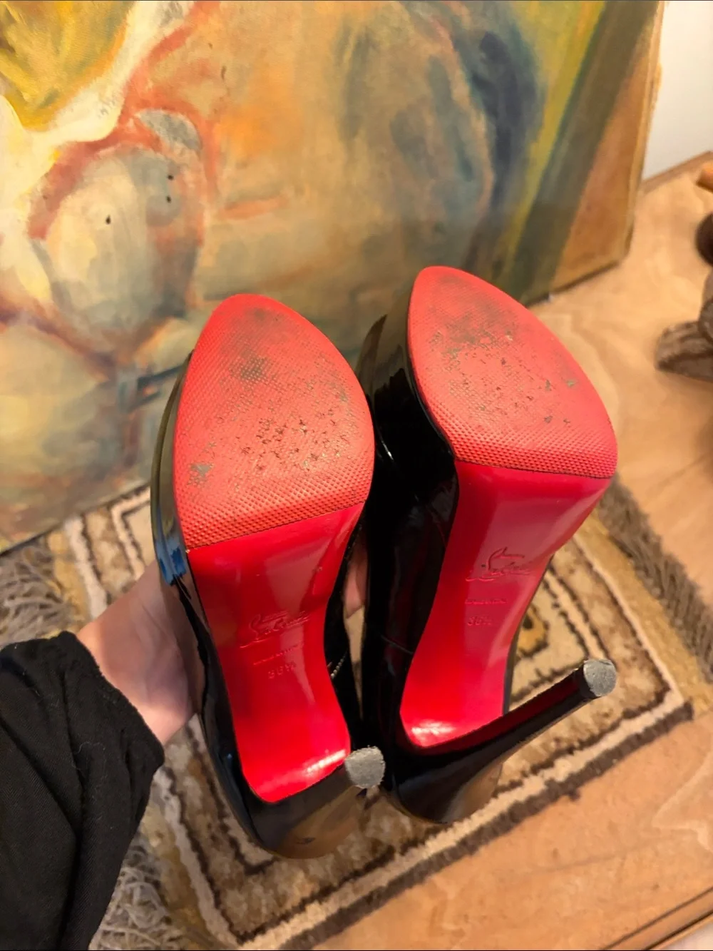 Christian Louboutin sleek black