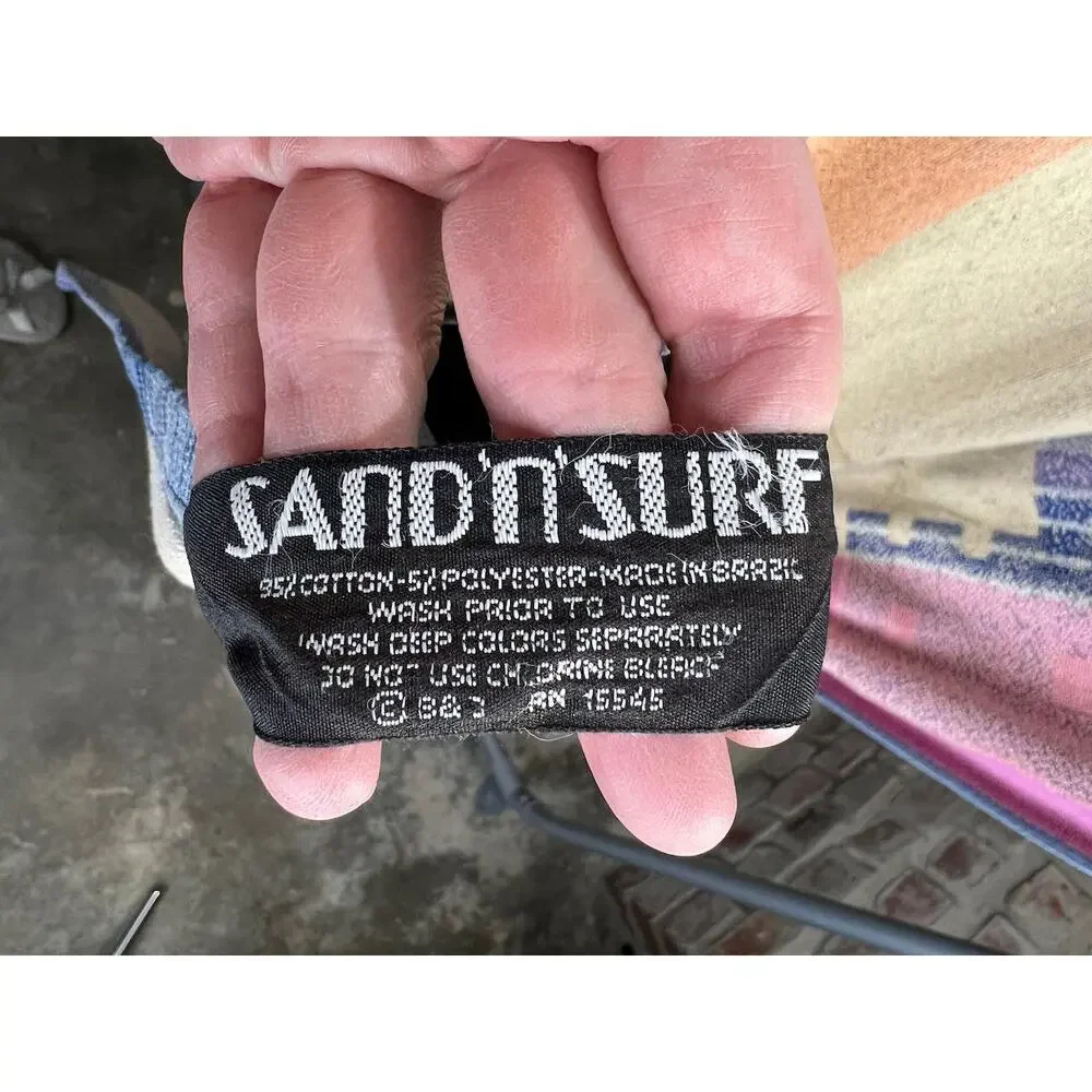 Vintage beach towel