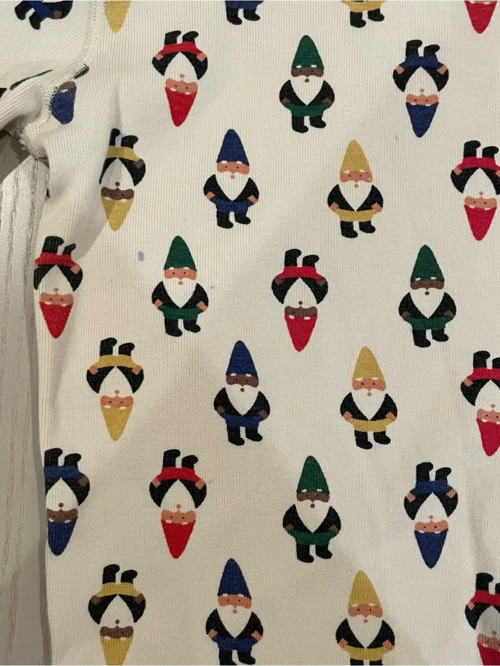 Hanna Andersson HannaJams Long John Pajama Set Rainbow Gnomes - Size 14 160
