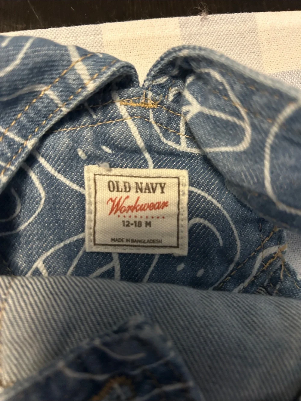 Old Navy blue denim
