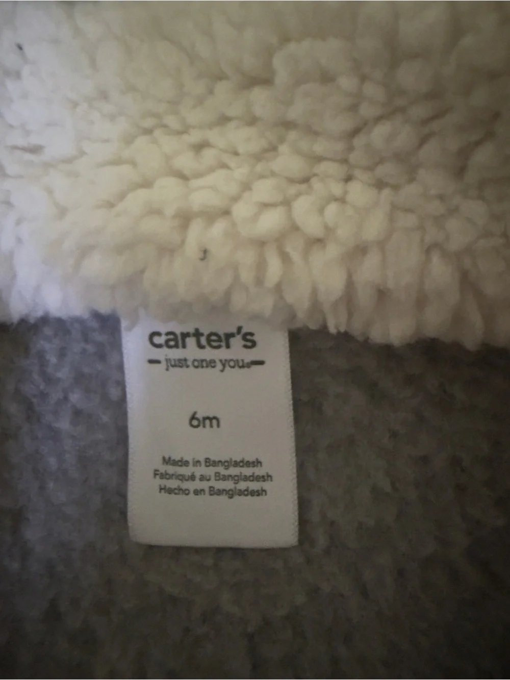 Carters warm heather