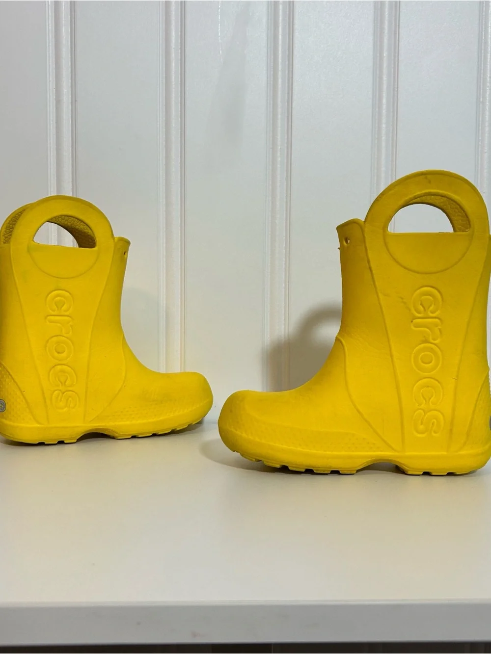 Crocs Kids' Handle it Rain Boot - Yellow