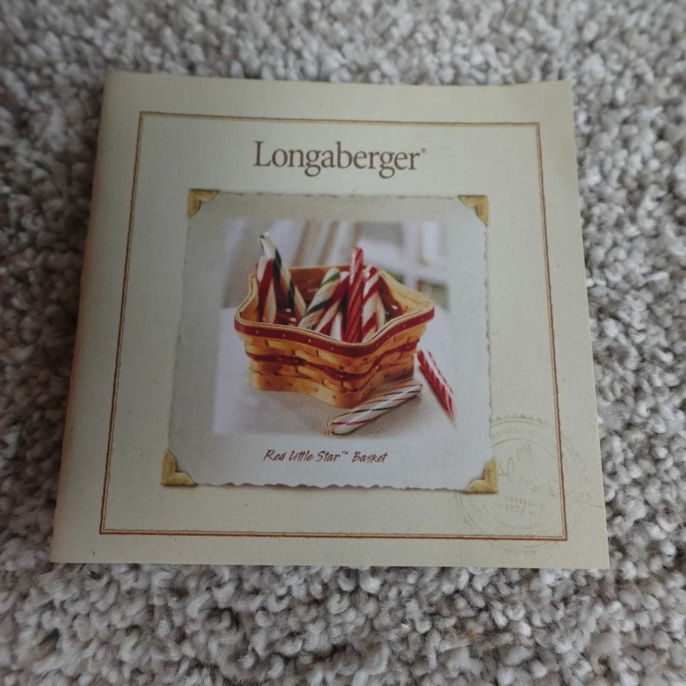 Longaberger handwoven 2001