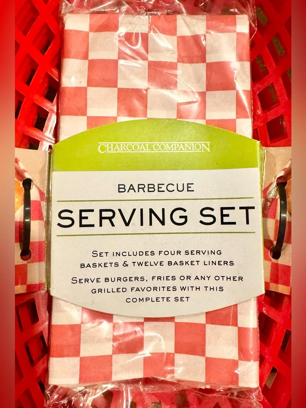 Charcoal Companion red serving
