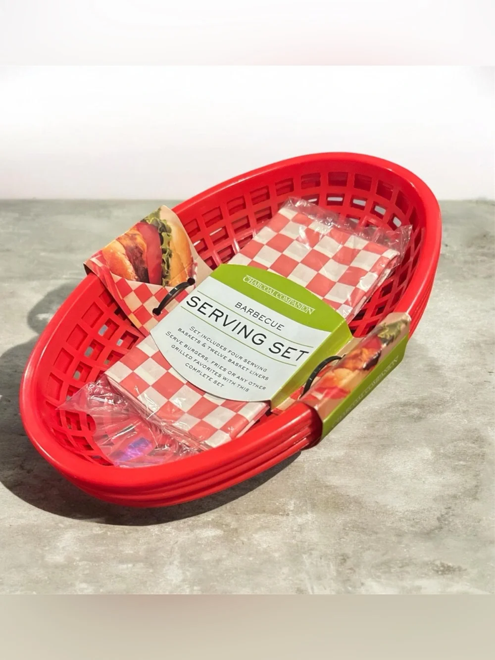 Charcoal Companion red serving
