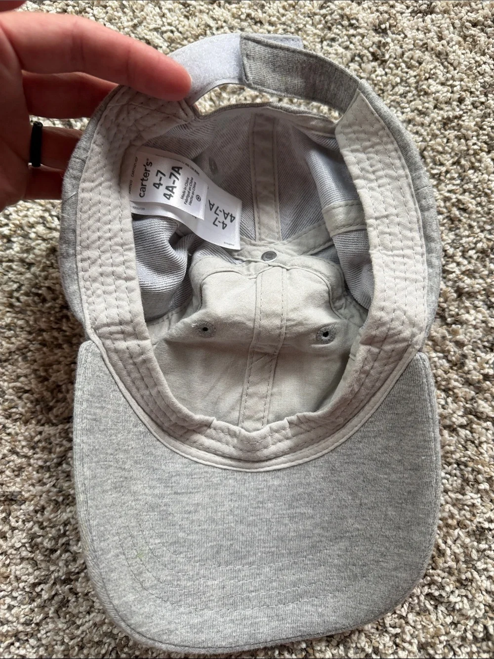 Carters soft grey