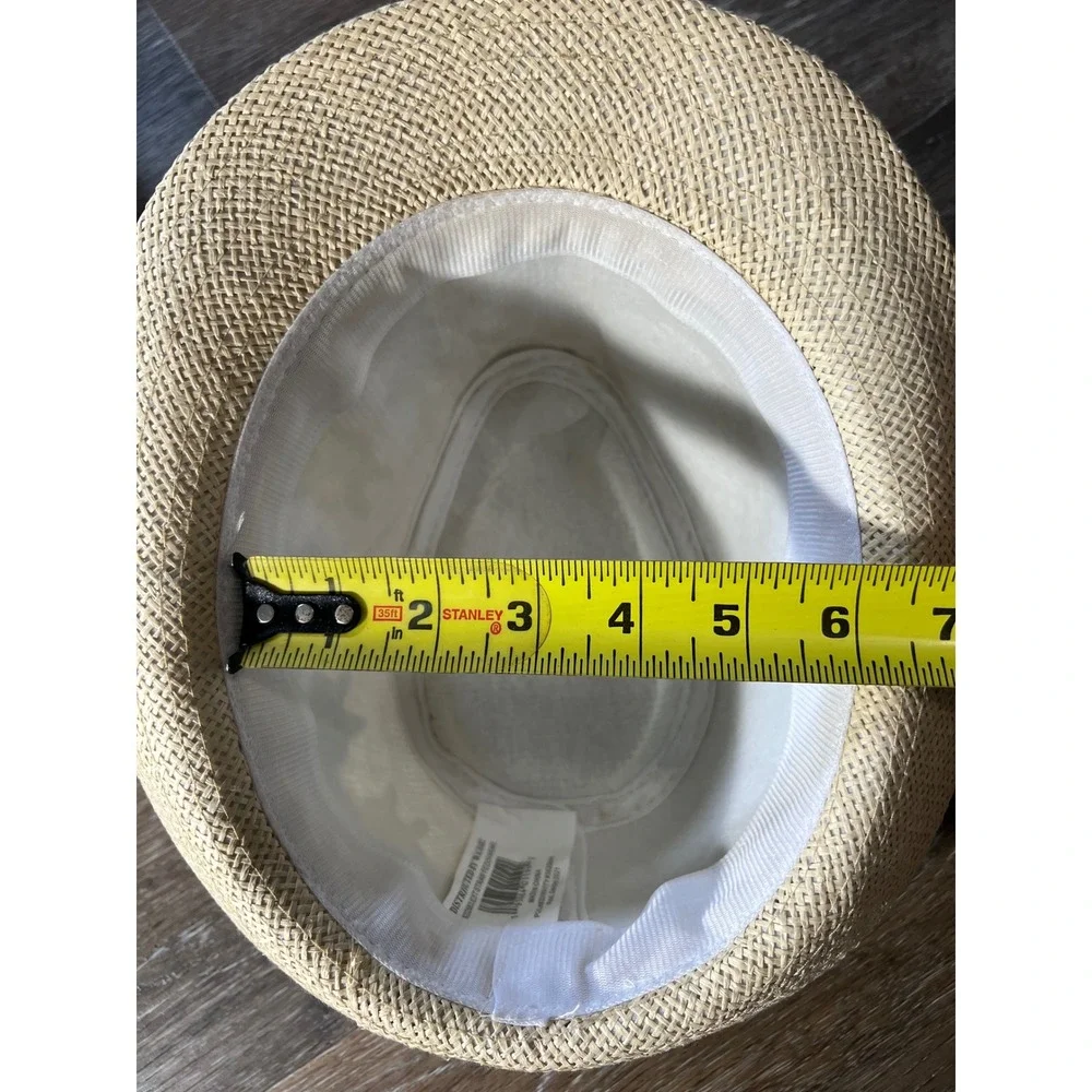 N/A straw fedora