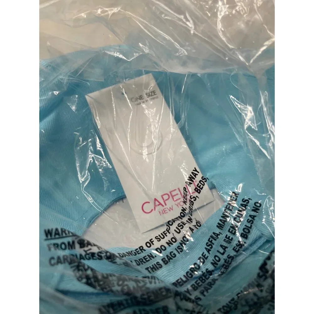 Capelli New York Mermaid At Heart Tail Girls Baseball Cap Blue New Nwt