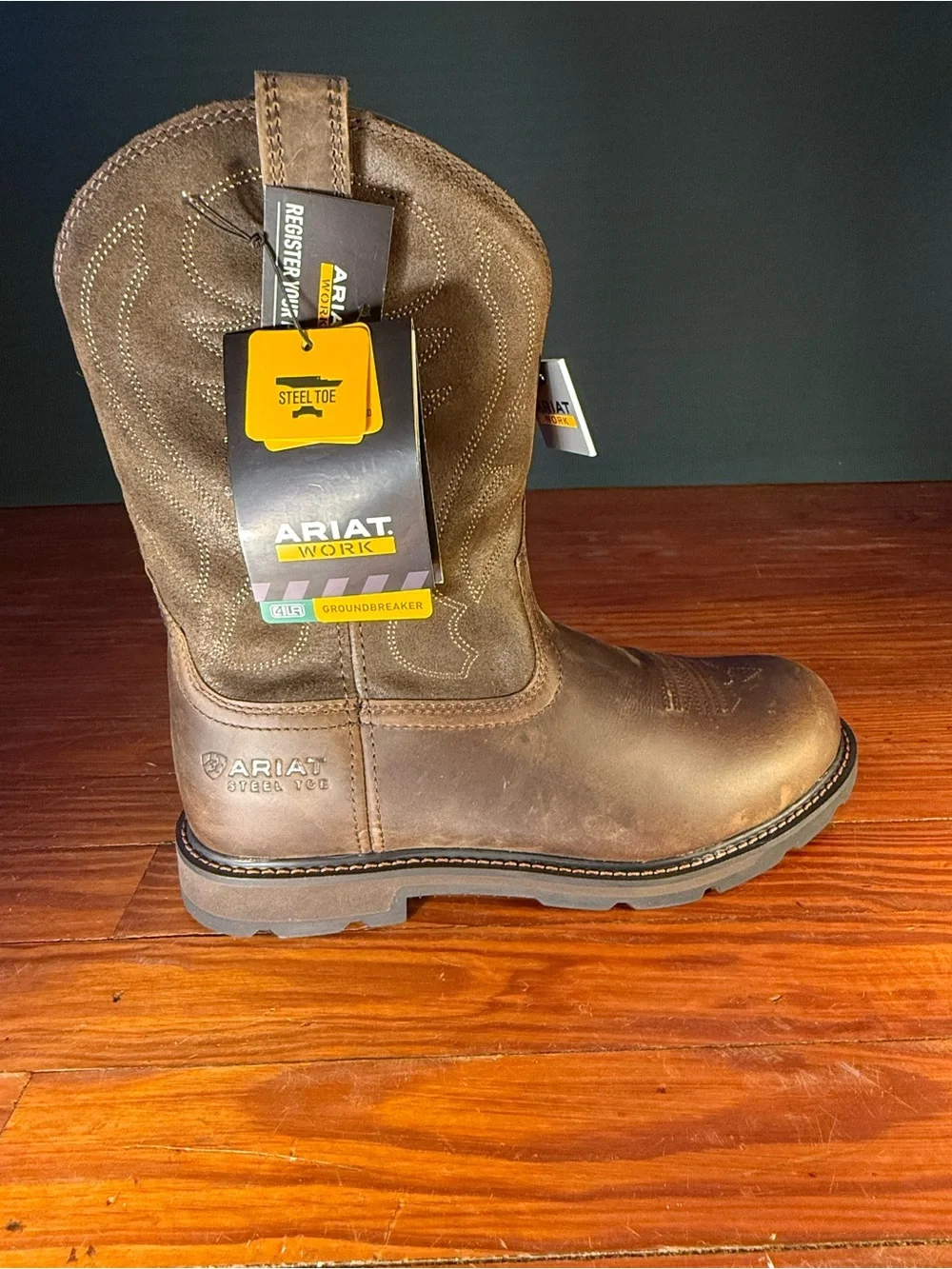 Ariat steel toed