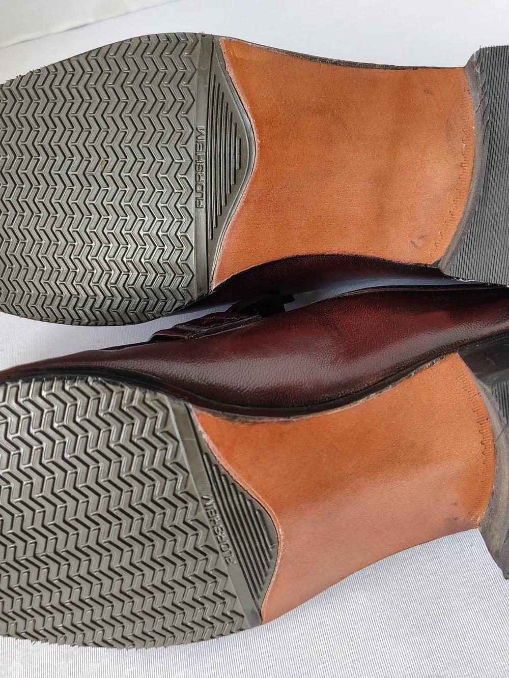 Florsheim leather penny