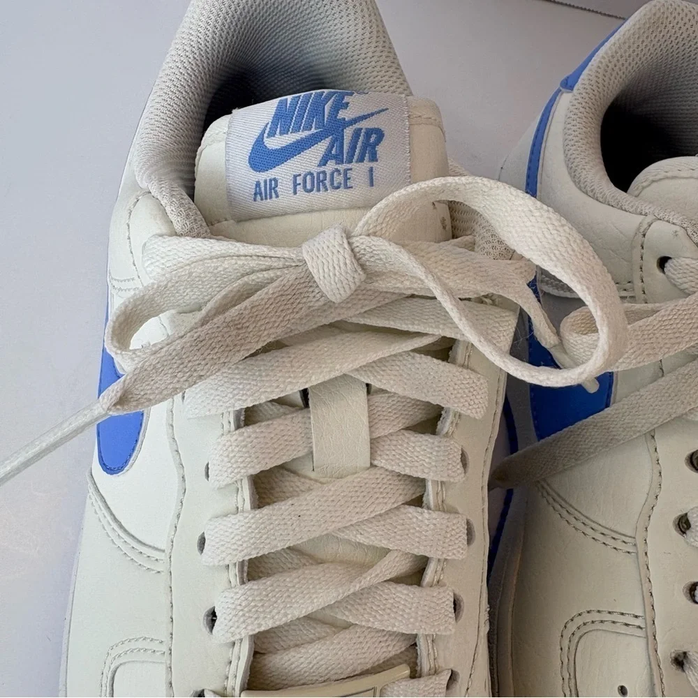 Nike Air Force 1 Low White University Blue Size 6Y Youth DC9486-104
