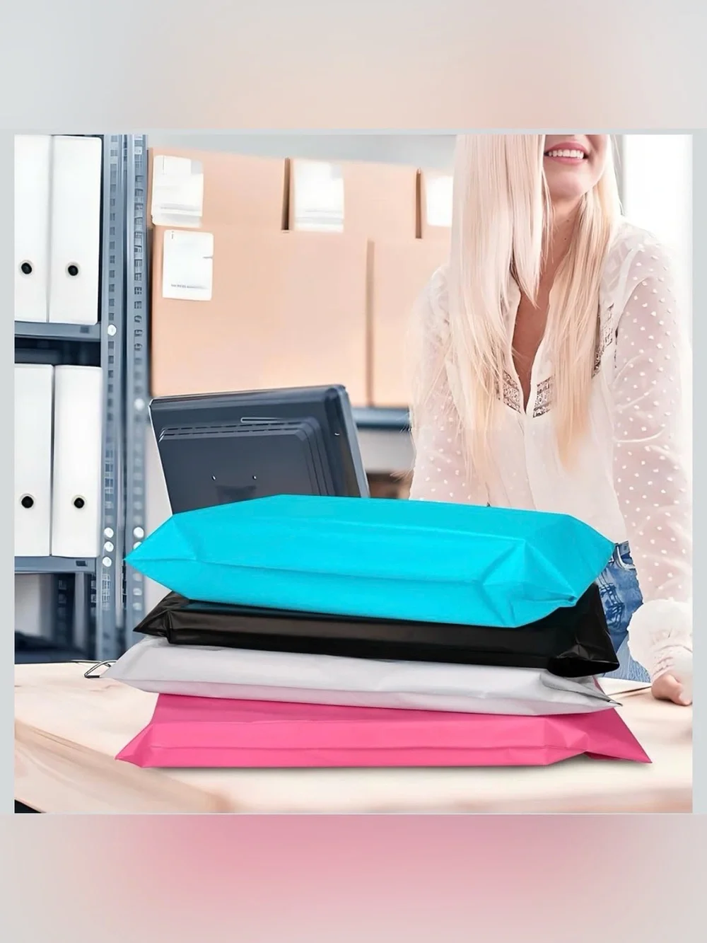 Boutique Shipping Bags poly bag