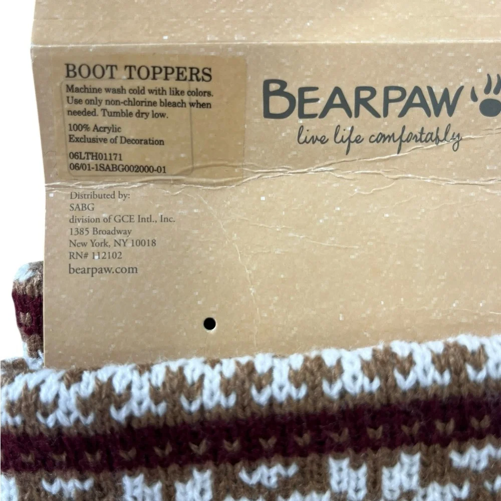 BearPaw fair isle