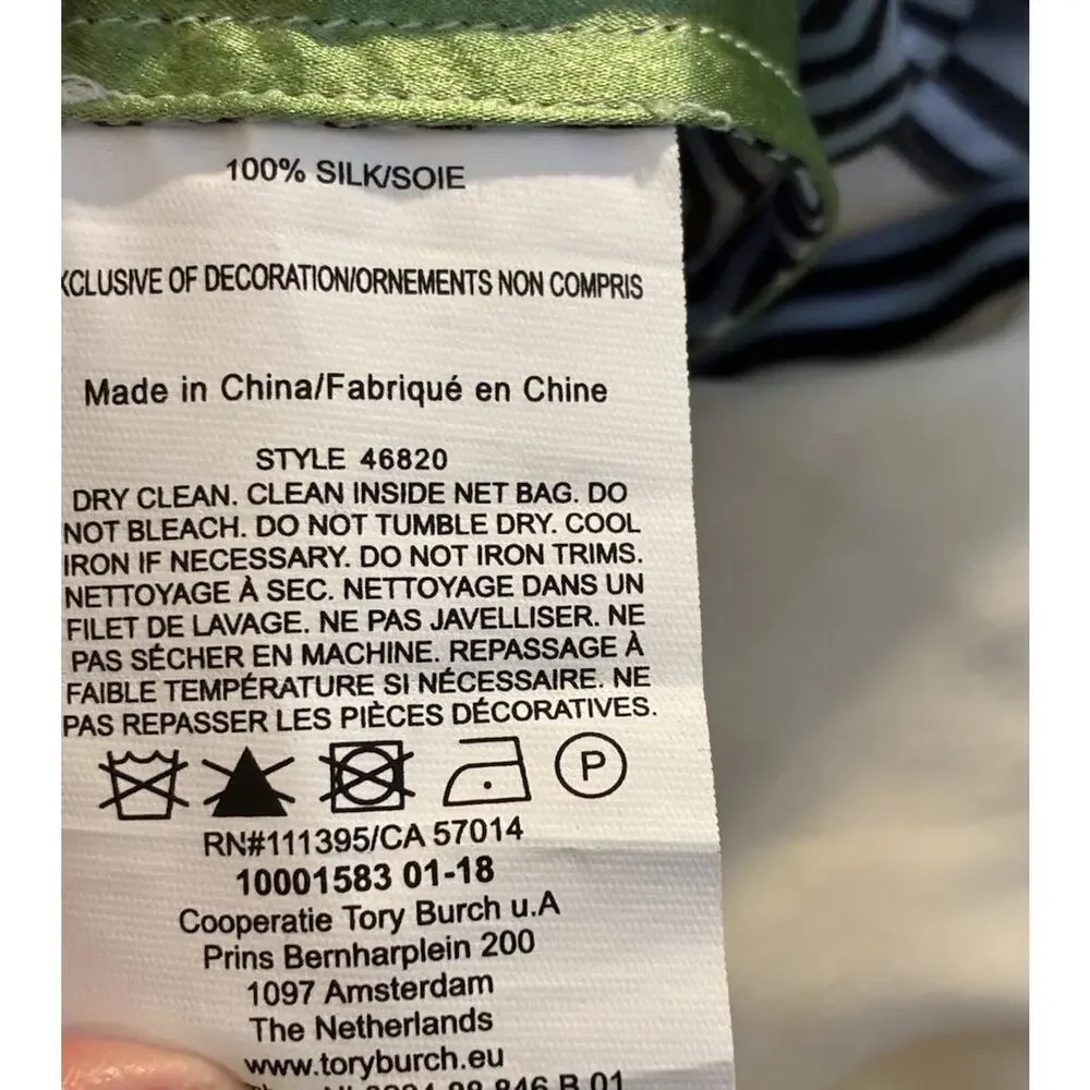 Tory Burch appx length