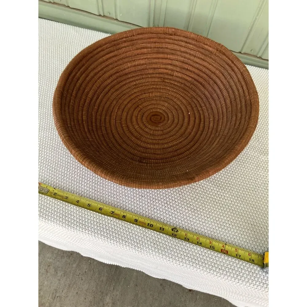 pine needle basket amazing native