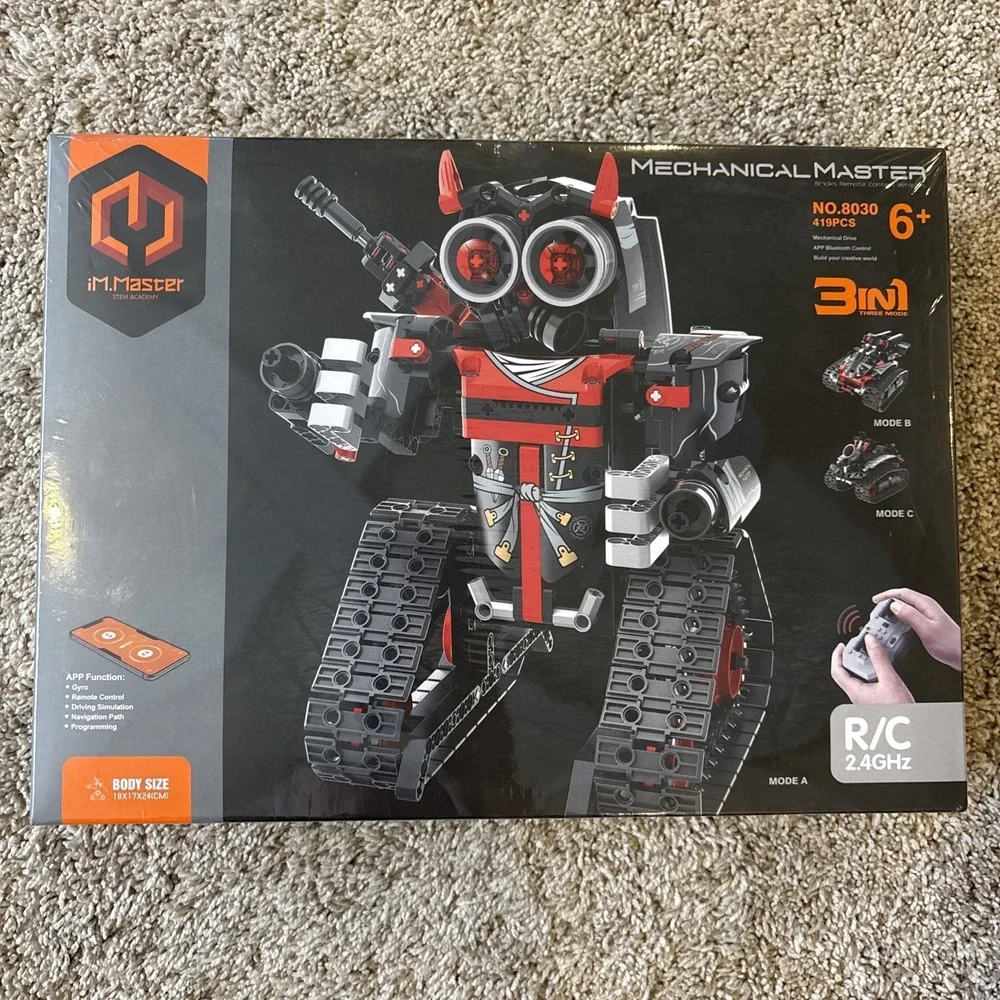 Mechanical Master No. 8030 419 pcs STEM RC Remote Control Toy Sealed