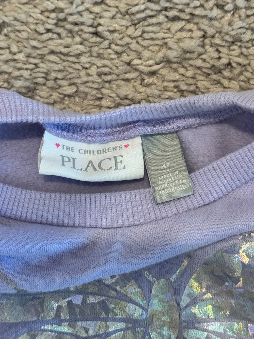 The Childrens Place soft lavender