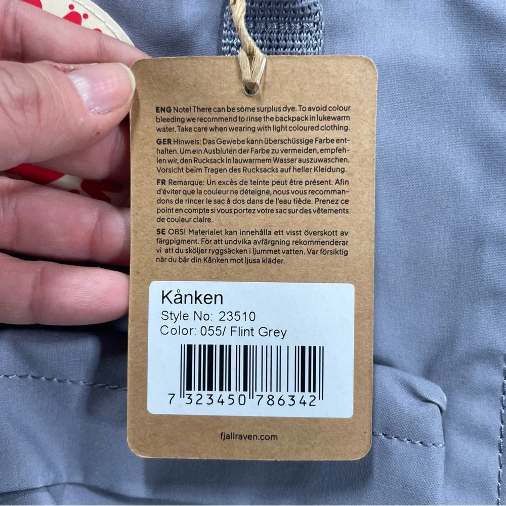 Fjallraven new tags