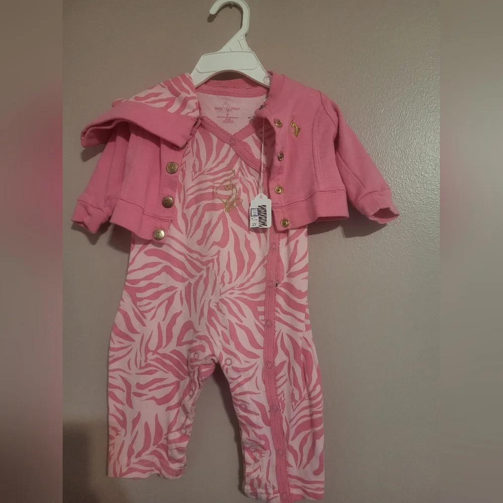 Baby Phat sleeve bottom jumpsuit