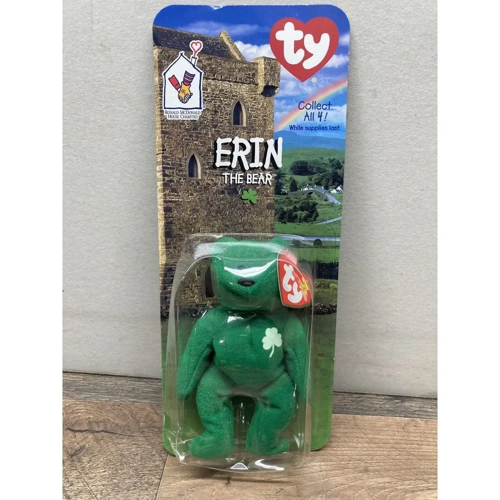 Erin The Bear Ty Beanie Baby Ronald McDonald‎ Charities Promotion