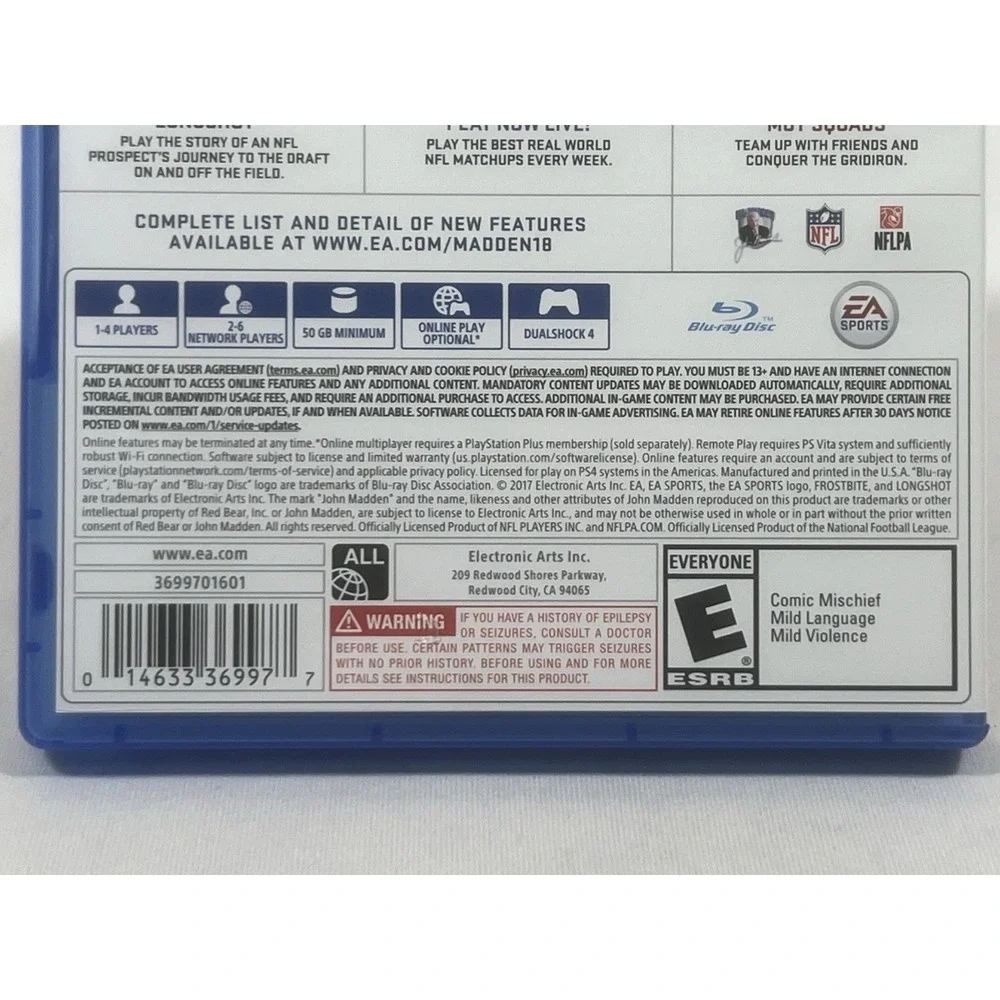 N/A madden nfl