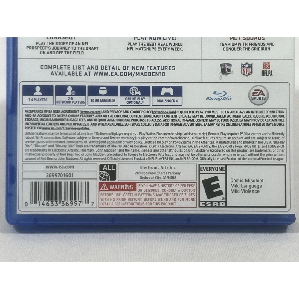 N/A madden nfl