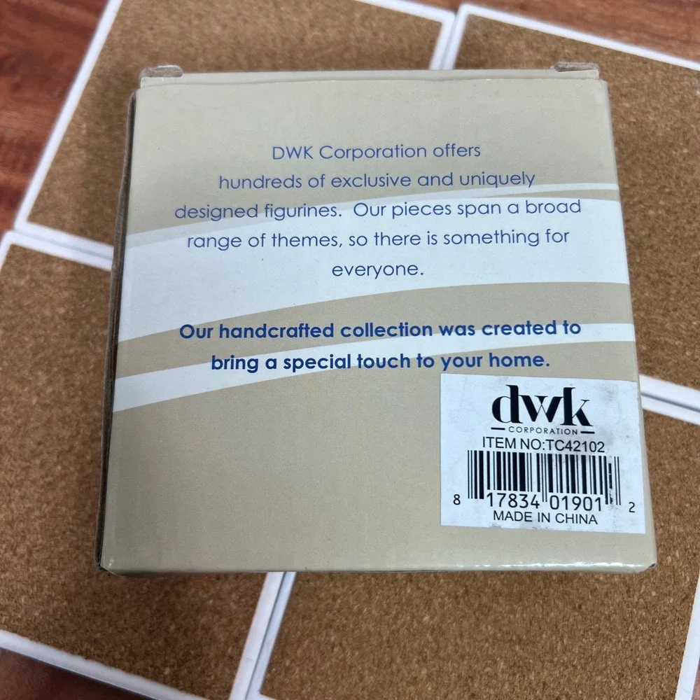DWK Corporation Christian Bible Verse Coaster Set 4pc TC42102 Cork Back