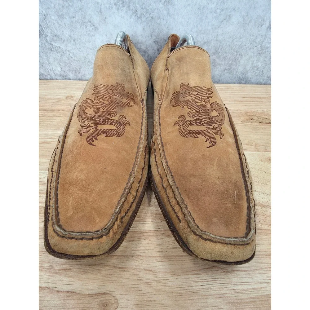 Magnanni tan outsole