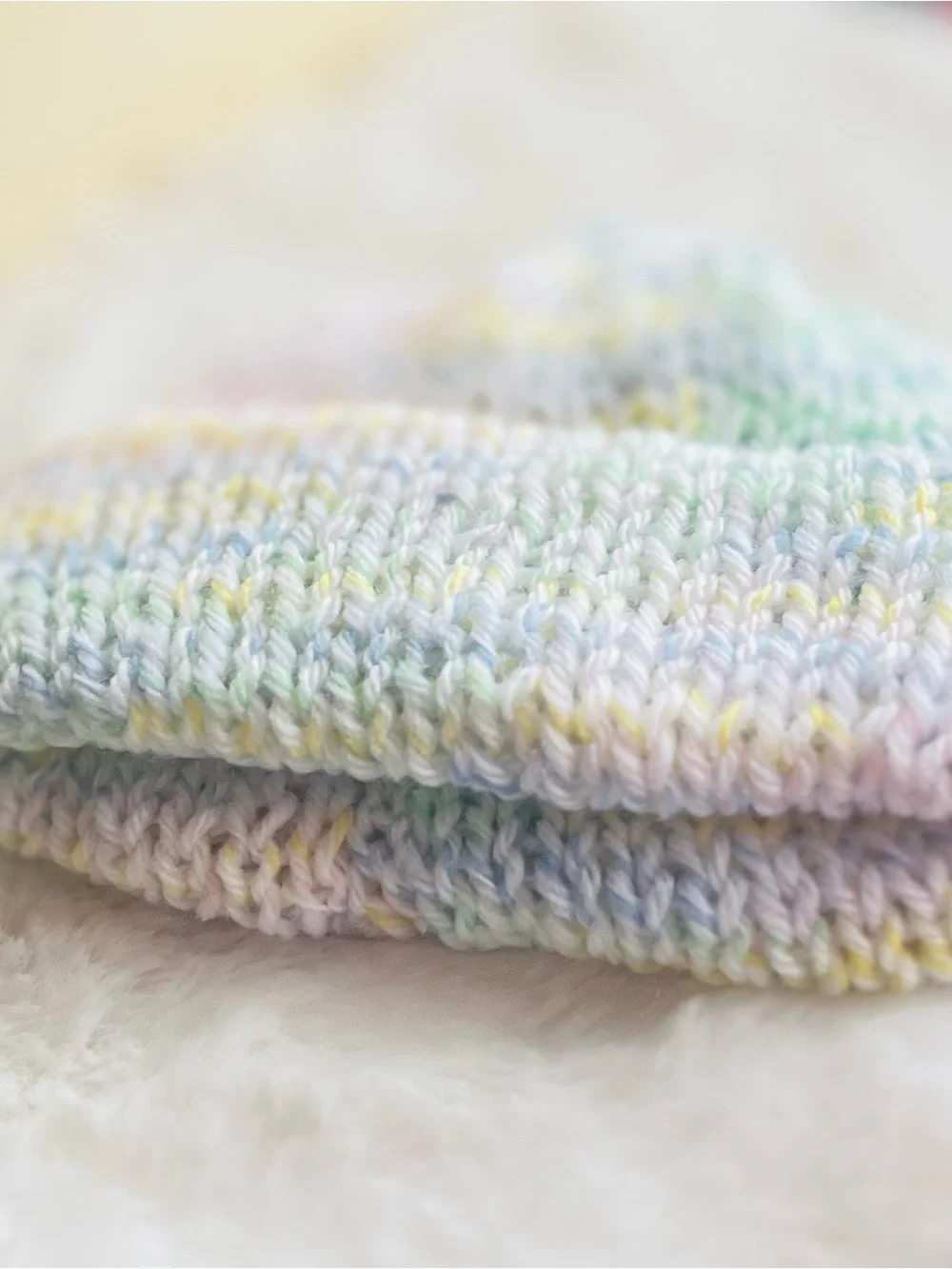 Handmade soft pastel