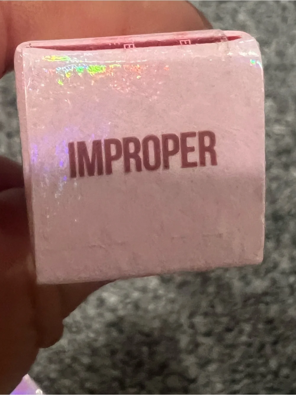 Jeffree Star hold berry