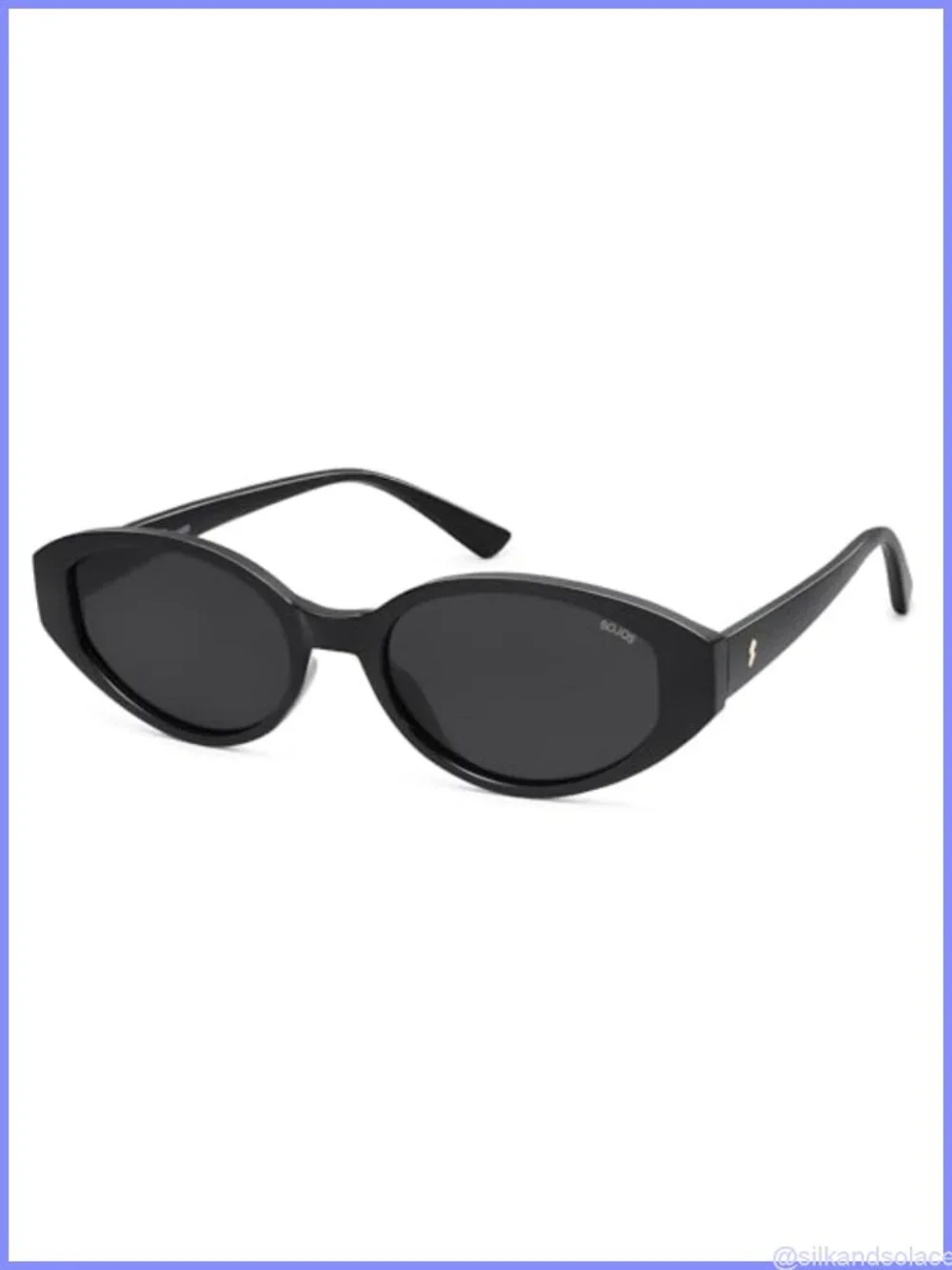 Retro Oval Cat Eye Polarized Sunglasses UV400 Lightweight Unbranded