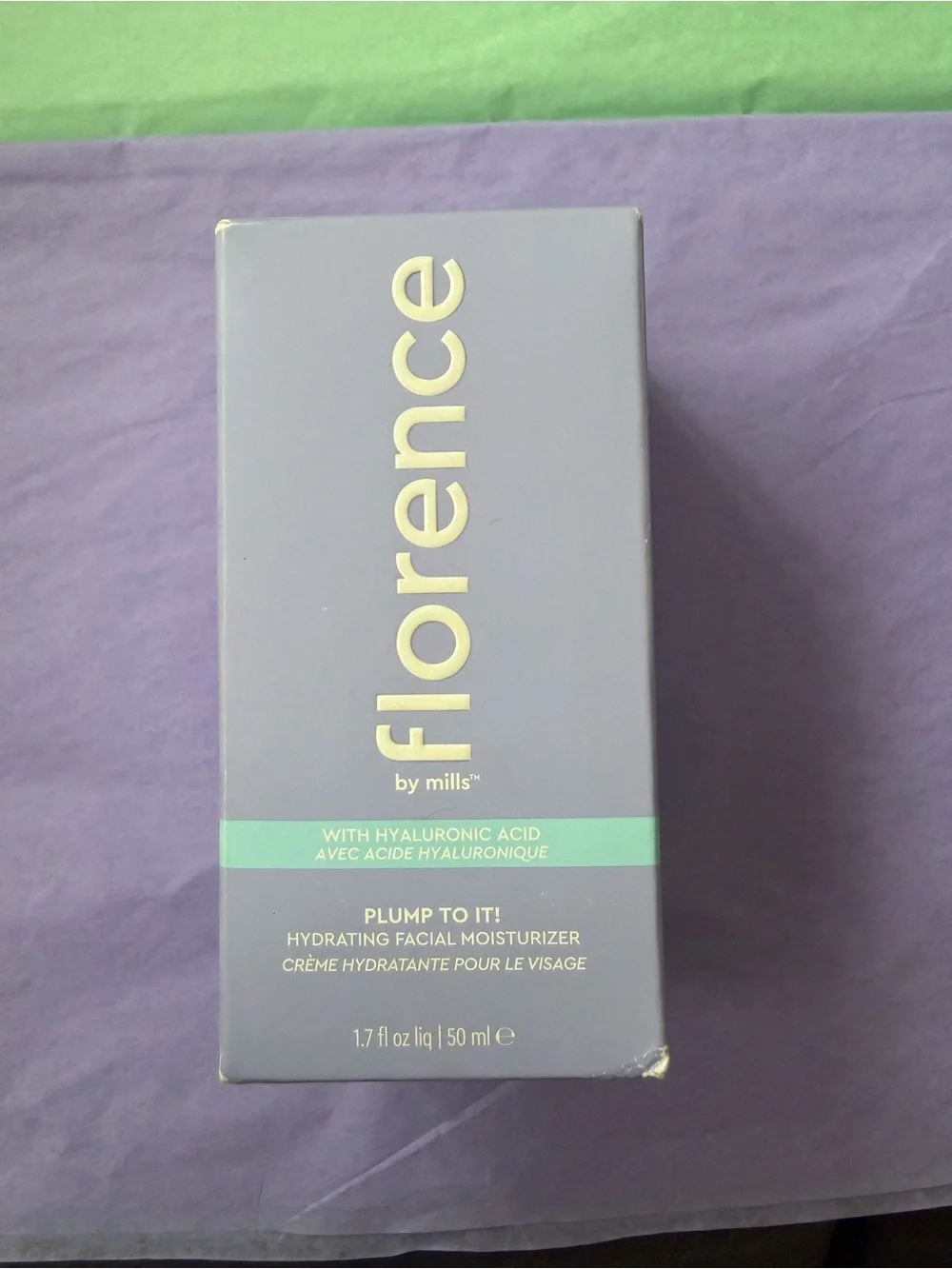 Florence by Mills Plump To It Hydrating Facial Moisturizer — Lavender