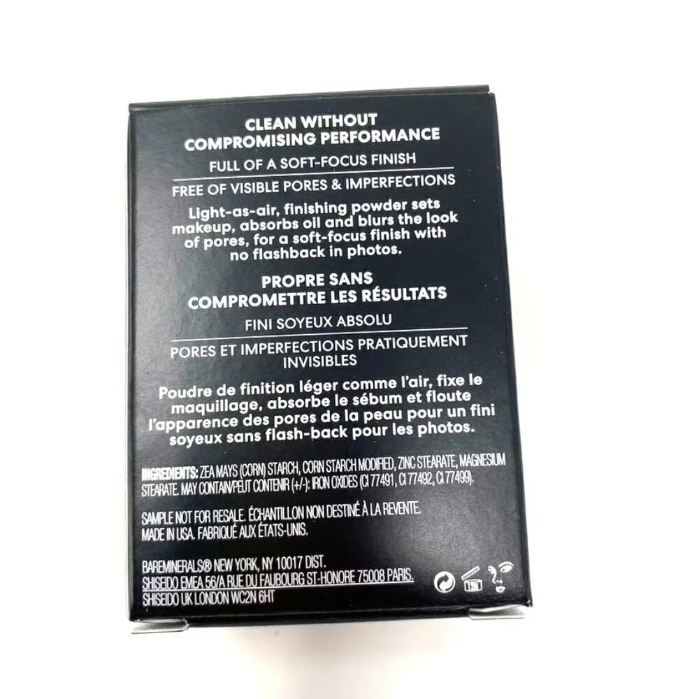 N/A includes bareminerals